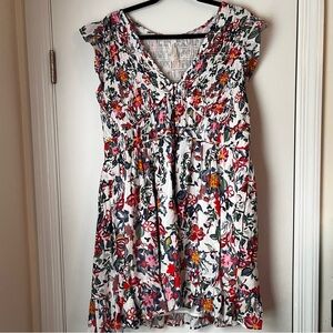 Anthropologie Floral Dress